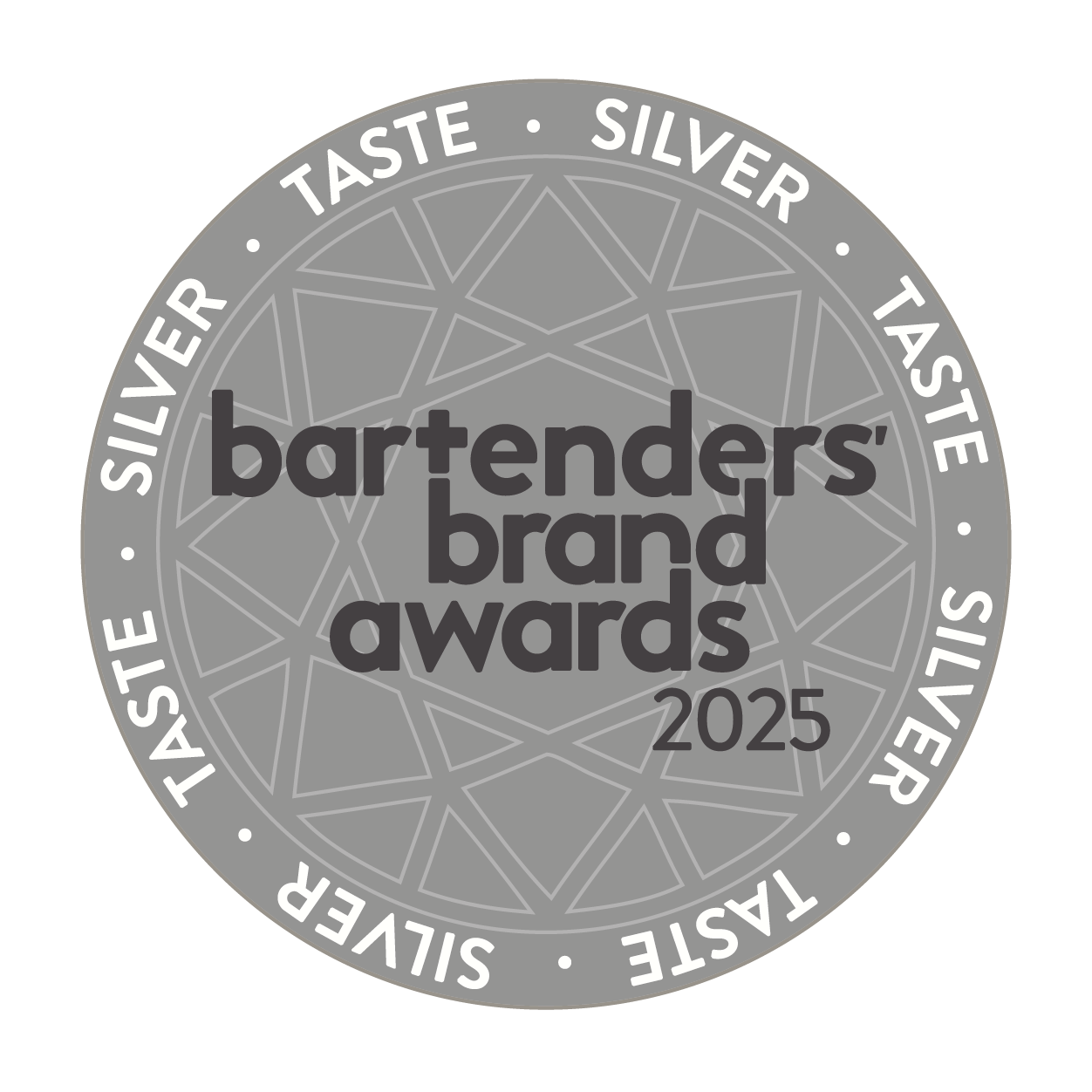 Bartenders Brand Awards 2025 for Taste Silver medal